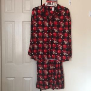 Disney Minnie Mouse Christmas Pajamas - Ladies XL